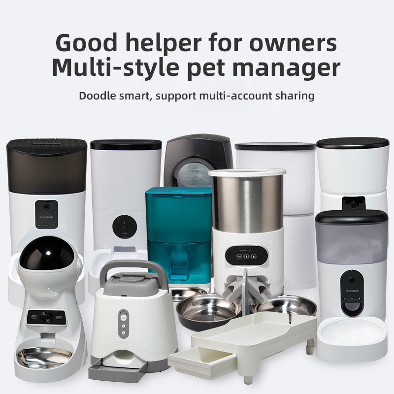 Wifi Smart Pet Feeder Household Automatic Pet Feeder Dog & Cat with APP control
