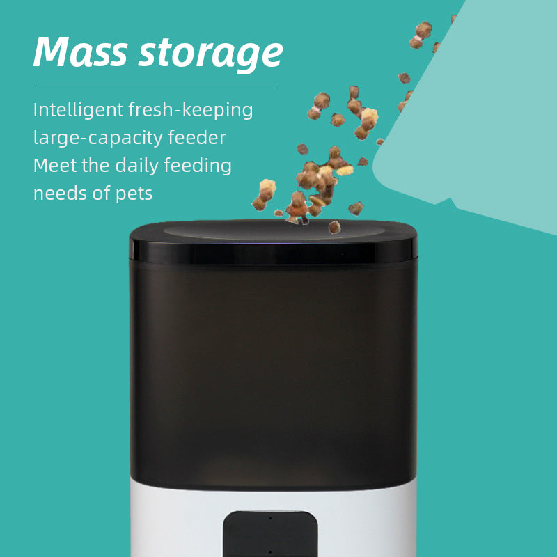 Wifi Smart Pet Feeder Household Automatic Pet Feeder Dog & Cat with APP control