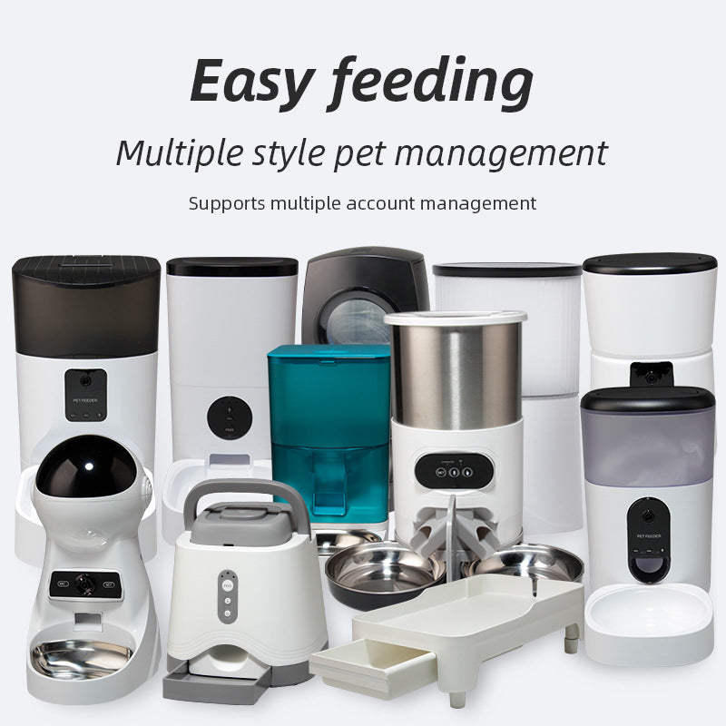 Wifi Smart Pet Feeder Household Automatic Pet Feeder Dog & Cat with APP control