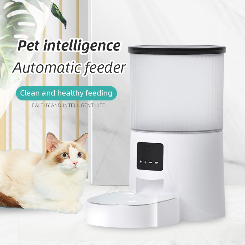 Wifi Smart Pet Feeder Household Automatic Pet Feeder Dog & Cat with APP control