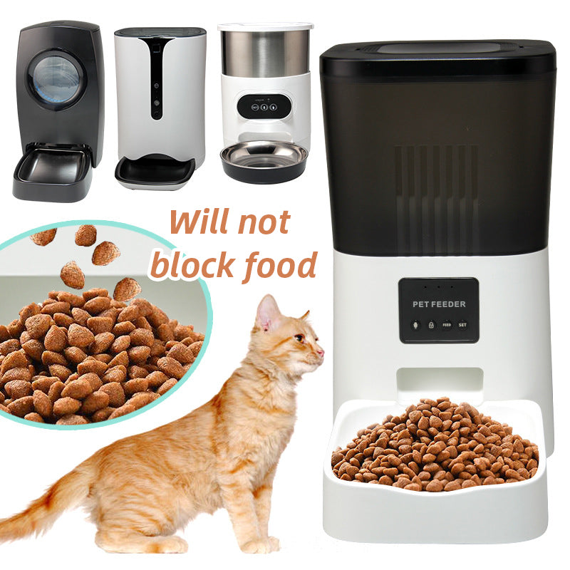 Wifi Smart Pet Feeder Household Automatic Pet Feeder Dog & Cat with APP control