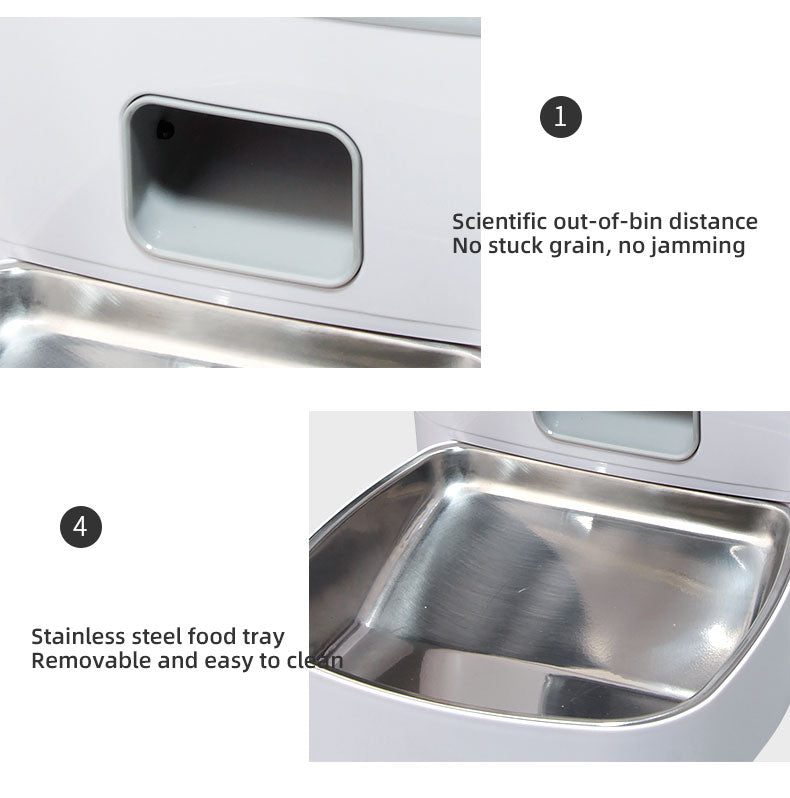 Wifi Smart Pet Feeder Household Automatic Pet Feeder Dog & Cat with APP control